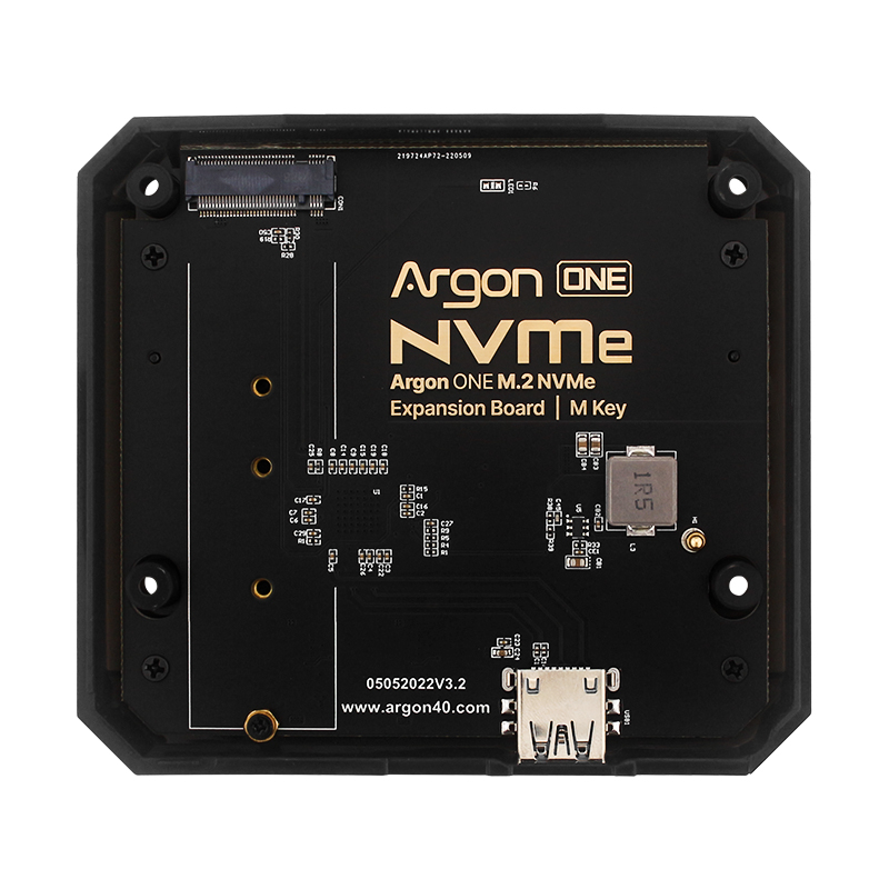 4つの拡張ボードを備えたRaspberry1のコンピューター - Argon One V3 M.2 Nvme Case のレビューと価格